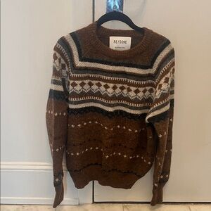 LIKE NEW RE/DONE BRAND SWEATER